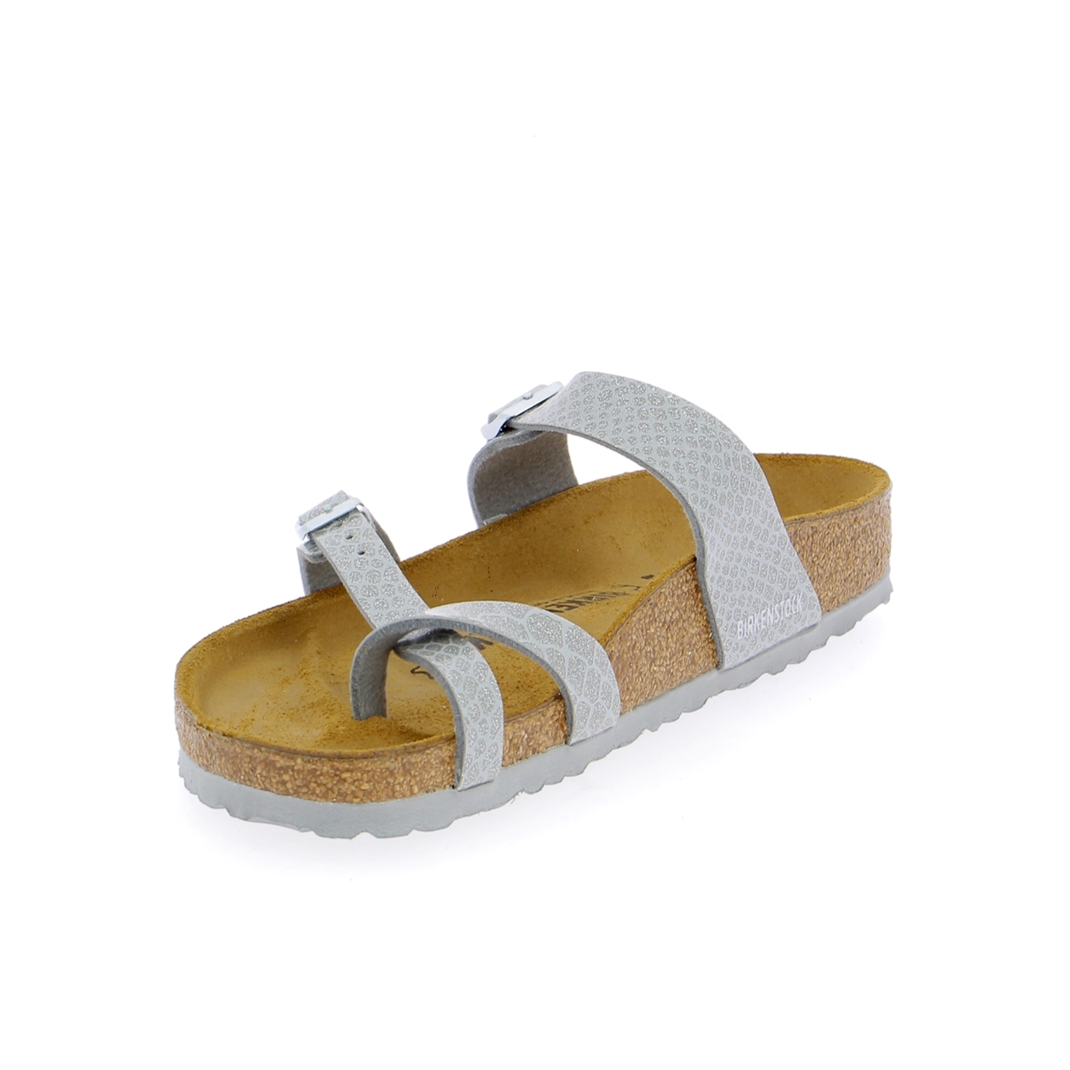 Zoom Birkenstock mulles argent