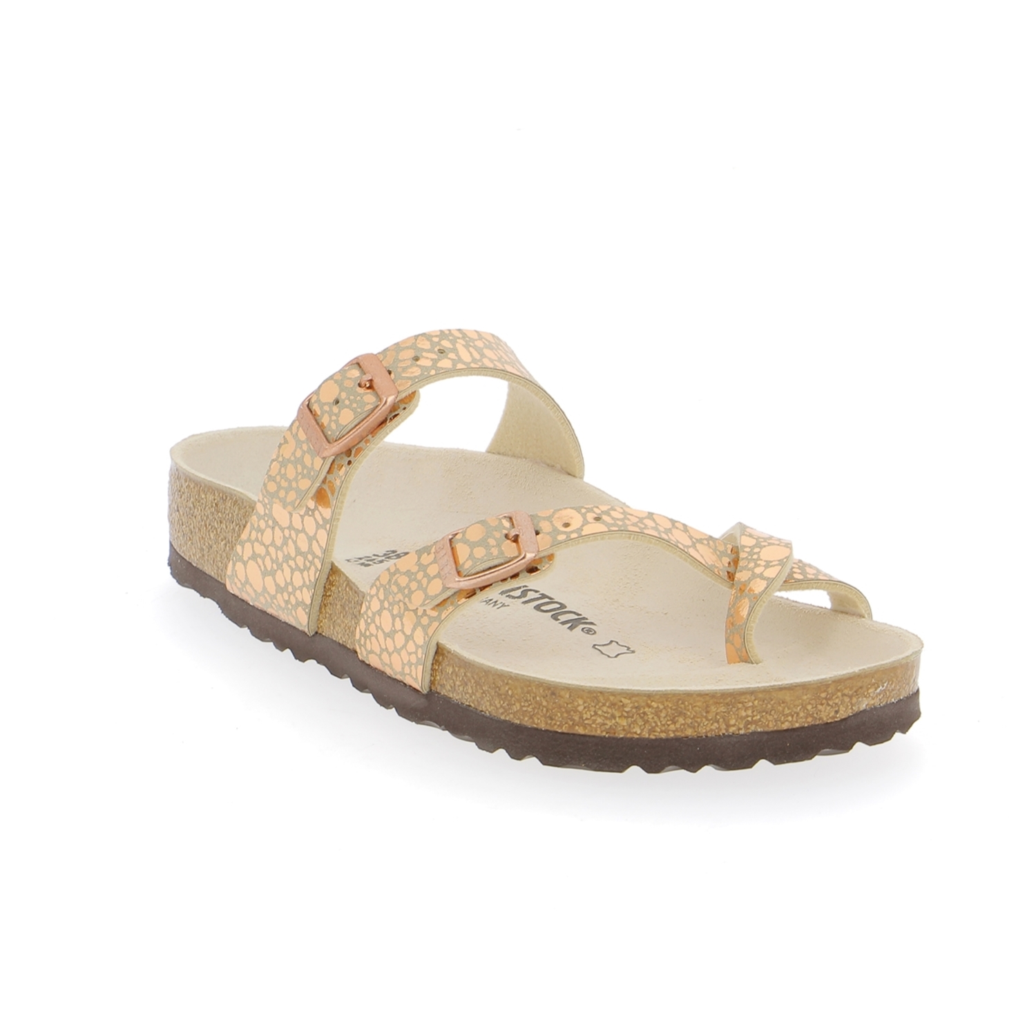 Zoom Birkenstock muiltjes - slippers goud