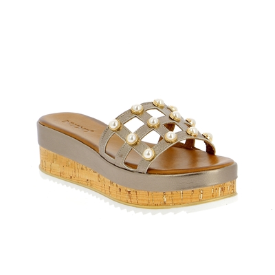 Inuovo muiltjes - slippers goud