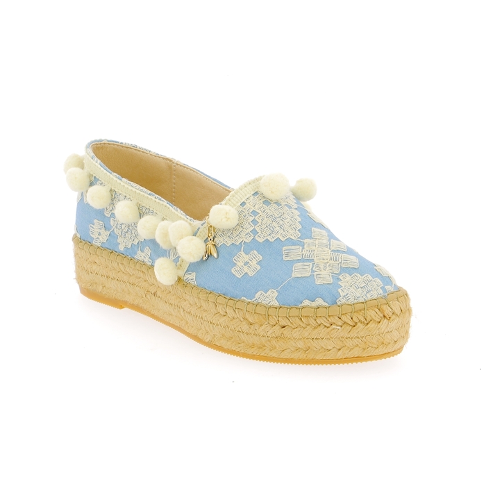 Patrizia Pepe espadrillen blauw blauw