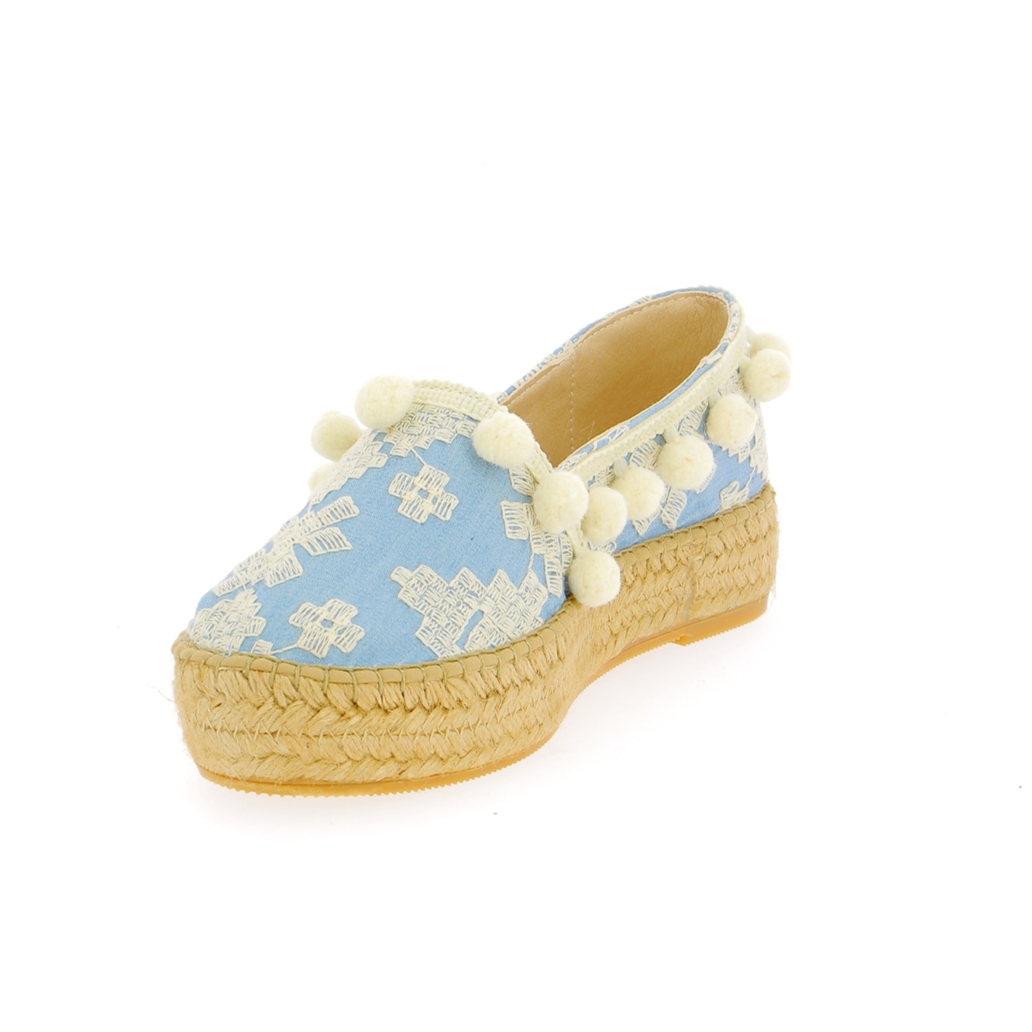 Zoom Patrizia Pepe espadrillen blauw