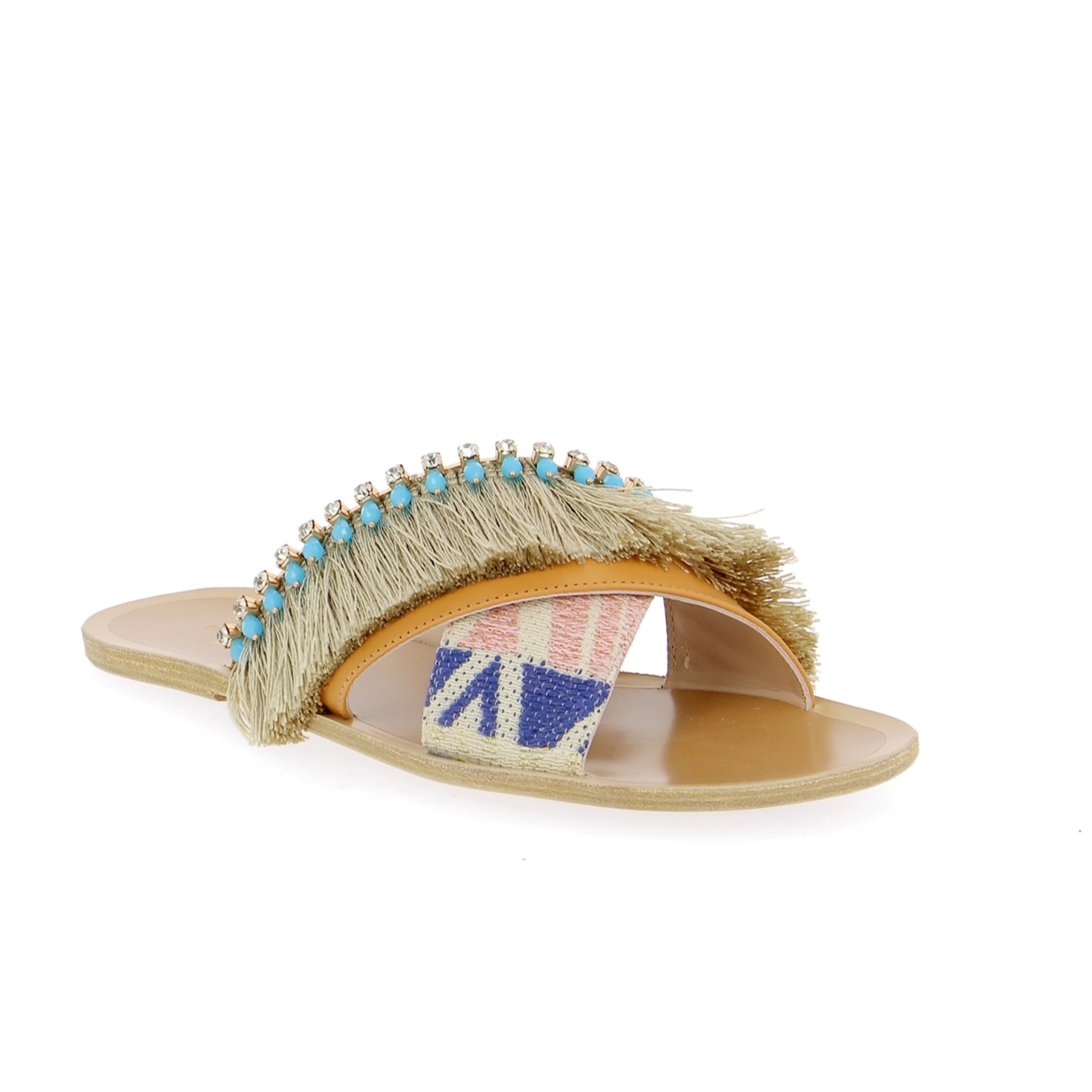 Zoom Patrizia Pepe muiltjes - slippers blauw