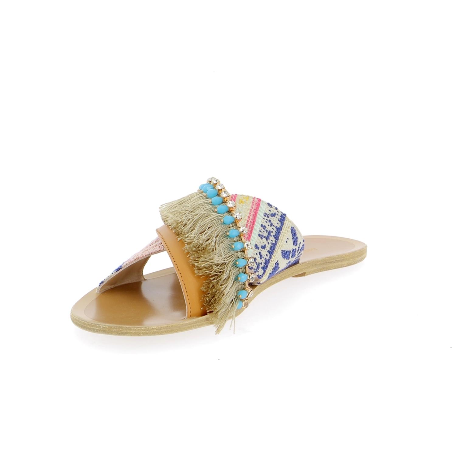 Zoom Patrizia Pepe muiltjes - slippers blauw