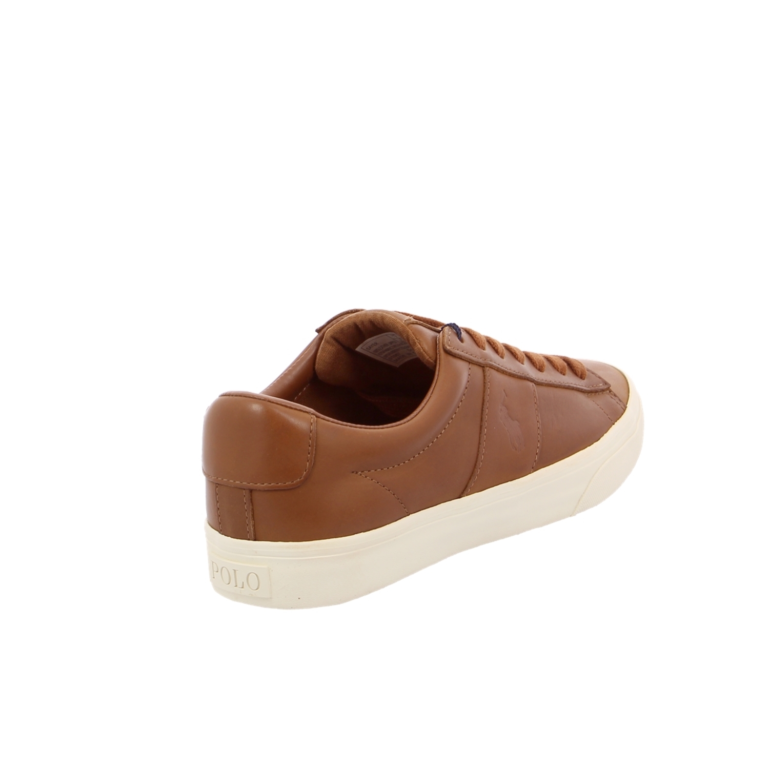 Zoom Ralph Lauren basket cognac