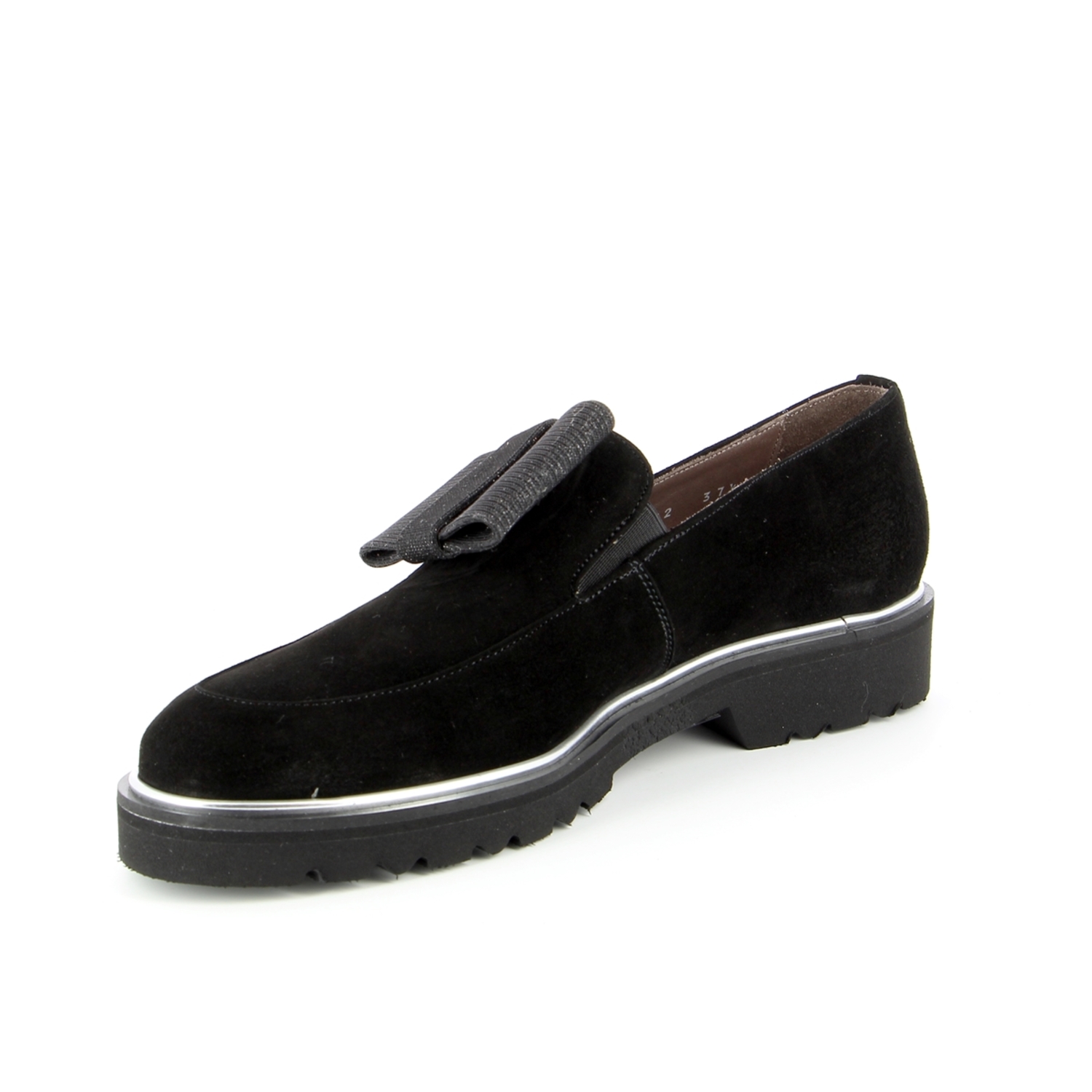 Zoom Pertini moccassins noir