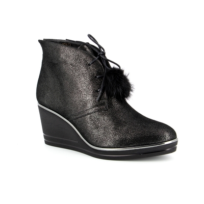 Softwaves bottines noir