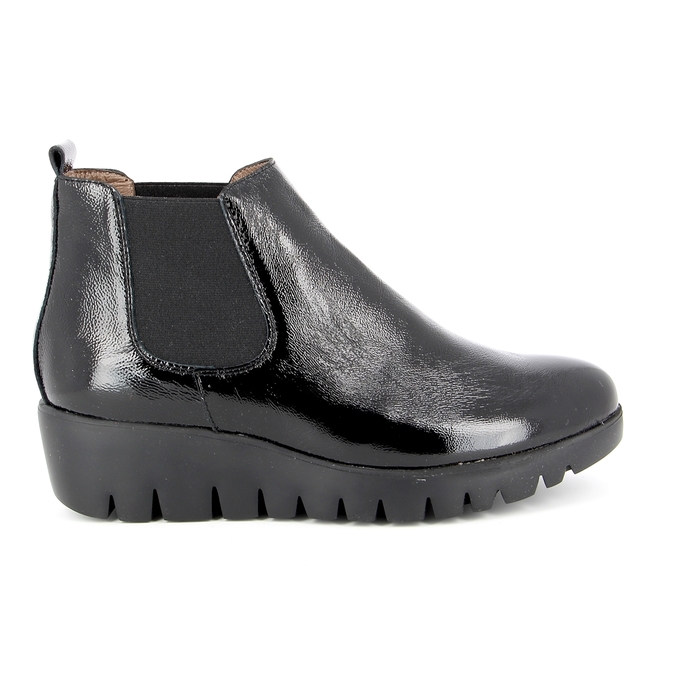 Wonders boots noir noir