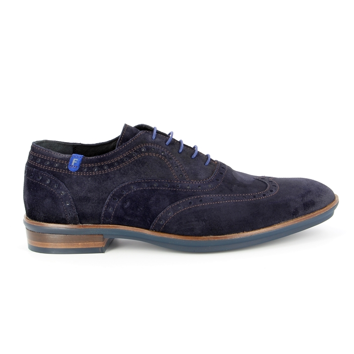 Floris Van Bommel Veterschoenen blauw