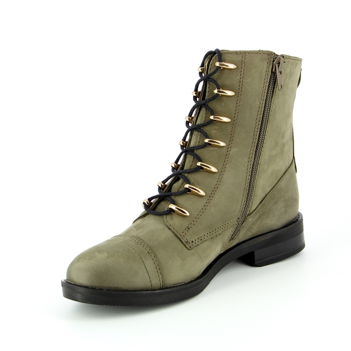 Poelman Bottines kaki