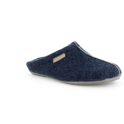 Cypres pantoffels blauw