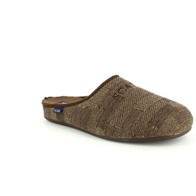 Scapa pantoffels bruin