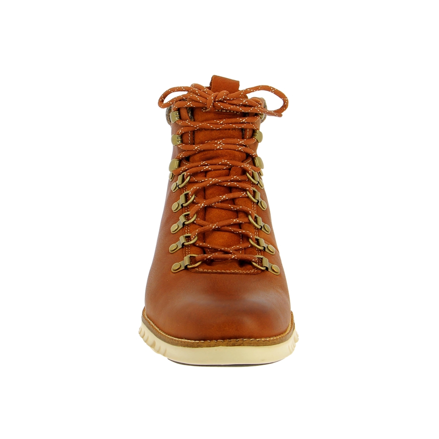 Zoom Cole Haan bottines cognac