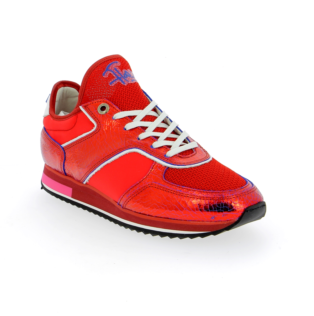 draadloze precedent Begrijpen Rode Sneakers Floris Van Bommel Italy, SAVE 33% - etablissementdenface.com